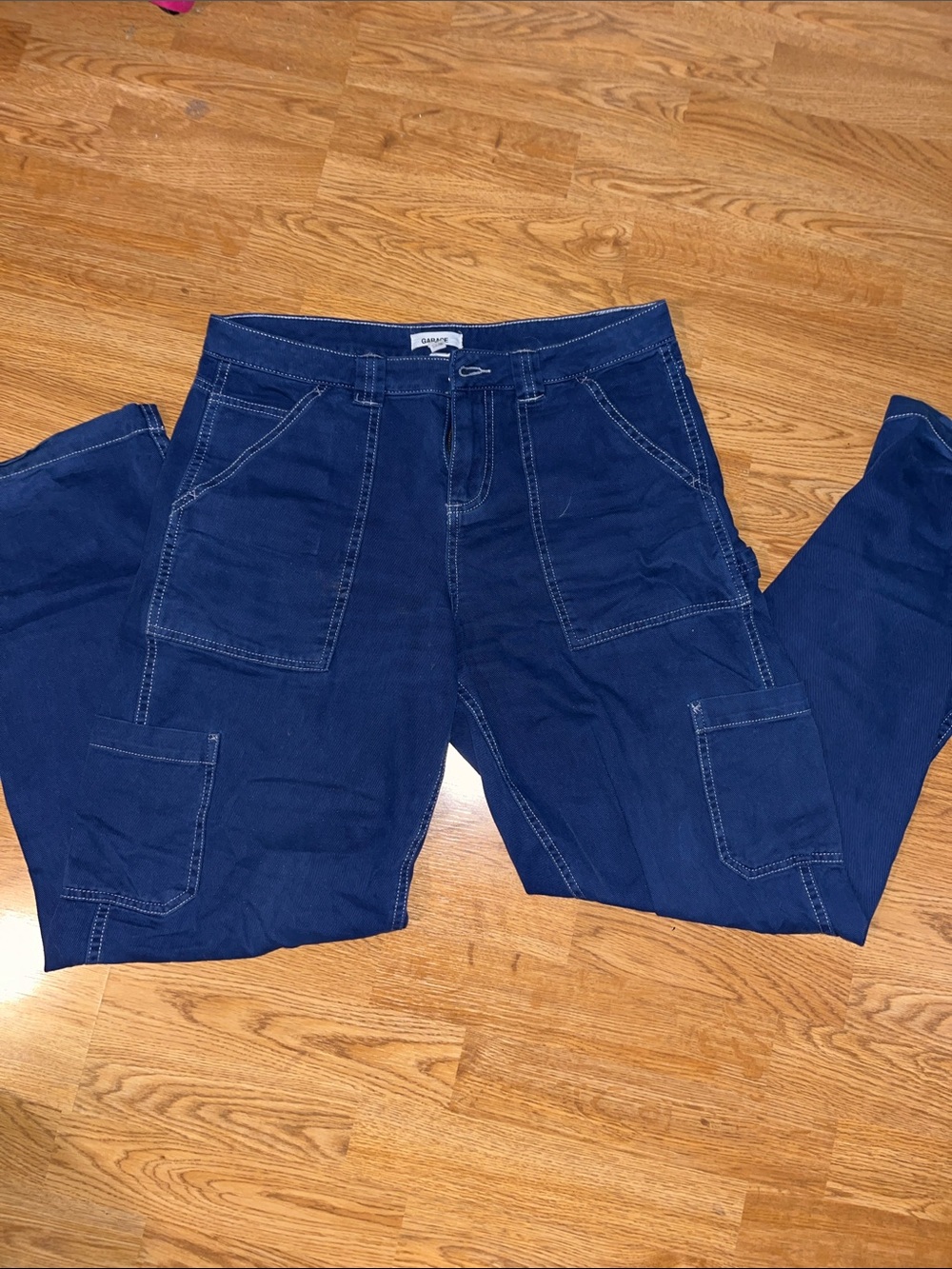Garage Relaxed Carpenter Jeans - Dark Blue